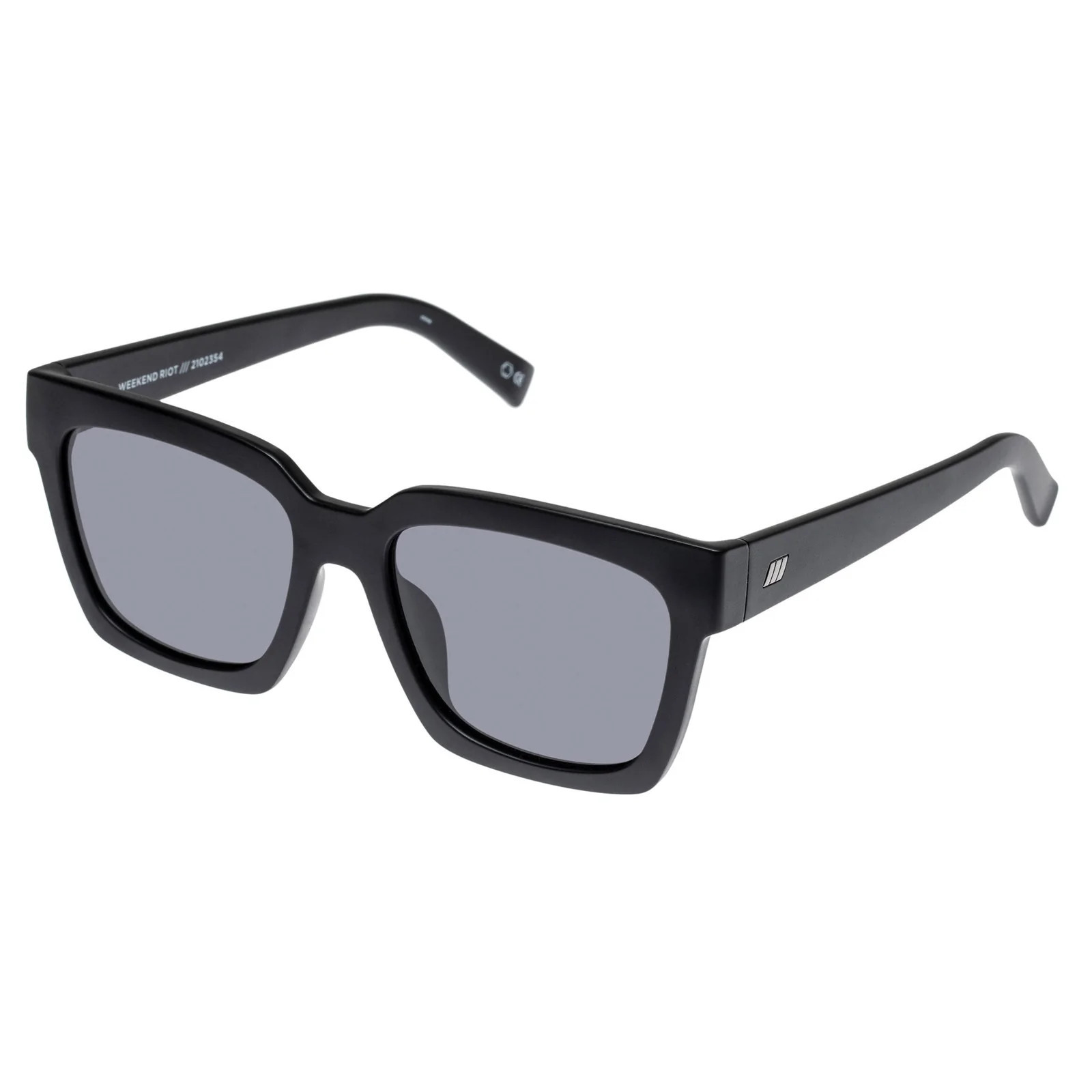 WEEKEND RIOT | MATTE BLACK POLARIZED | Le Specs (Australia)
