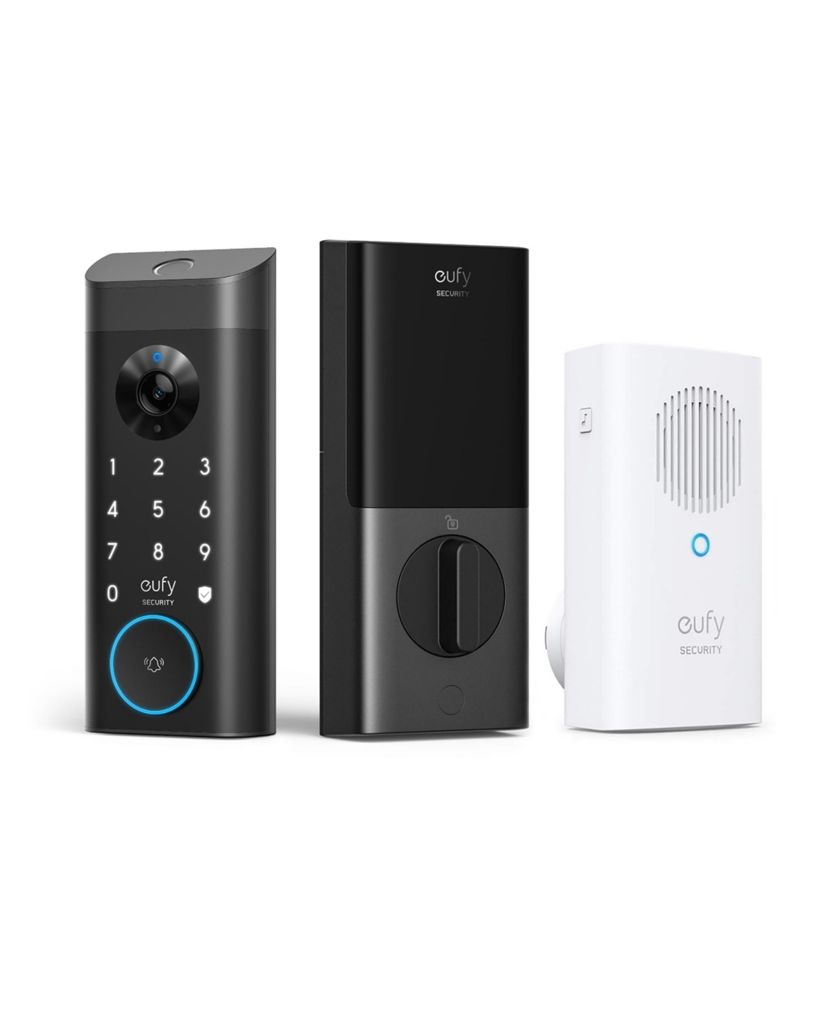 eufy Security Smart Lock E330 Entry Door Lock with 2K Video Doorbell - Light/pastel grey | Macy's