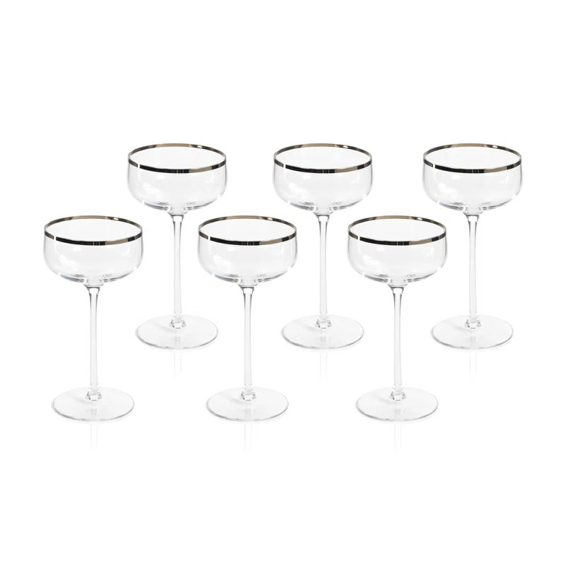 Wasserman 8 oz. Glass Coupe | Wayfair North America
