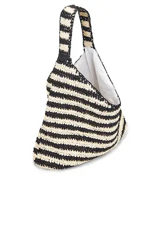 Raffia Stripe Tote | Revolve Clothing (Global)