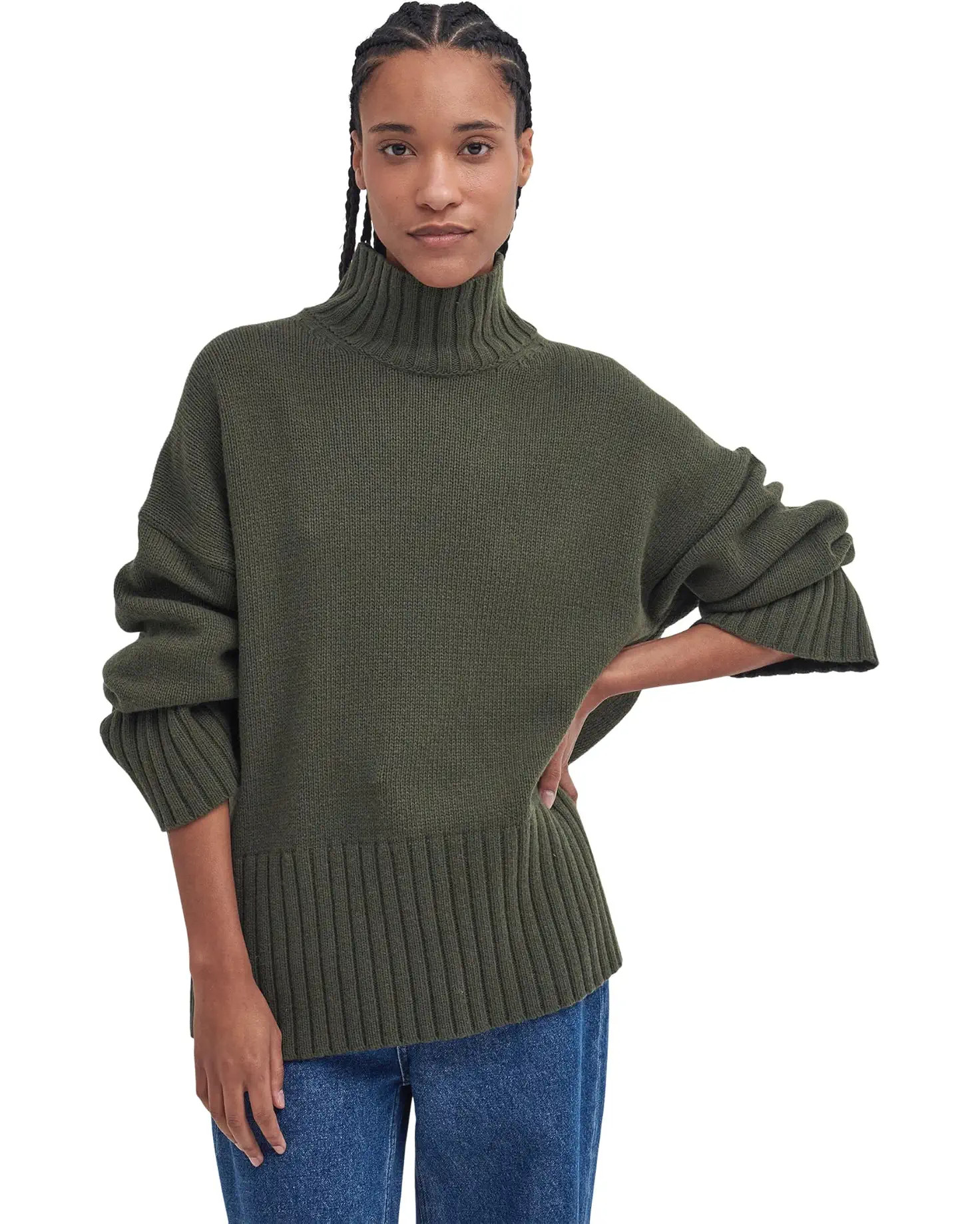 Barbour Serena Knitted Jumper | Zappos