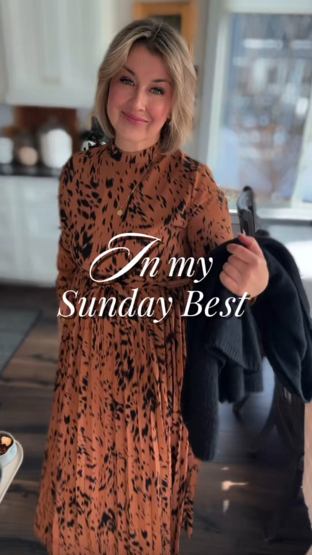 Feeling grateful, dressed up, and ready for a peaceful start to the week. This flowy printed dress is the perfect mix of comfort and elegance—easy to wear, easy to love.
women’s Sunday outfit, fall midi dress, printed long-sleeve dress, modest church outfit, feminine fall style, weekend outfit ideas, elegant casual dress, women’s fall fashion, Sunday best look

#LTKOver40 #LTKMidsize #LTKmomlife