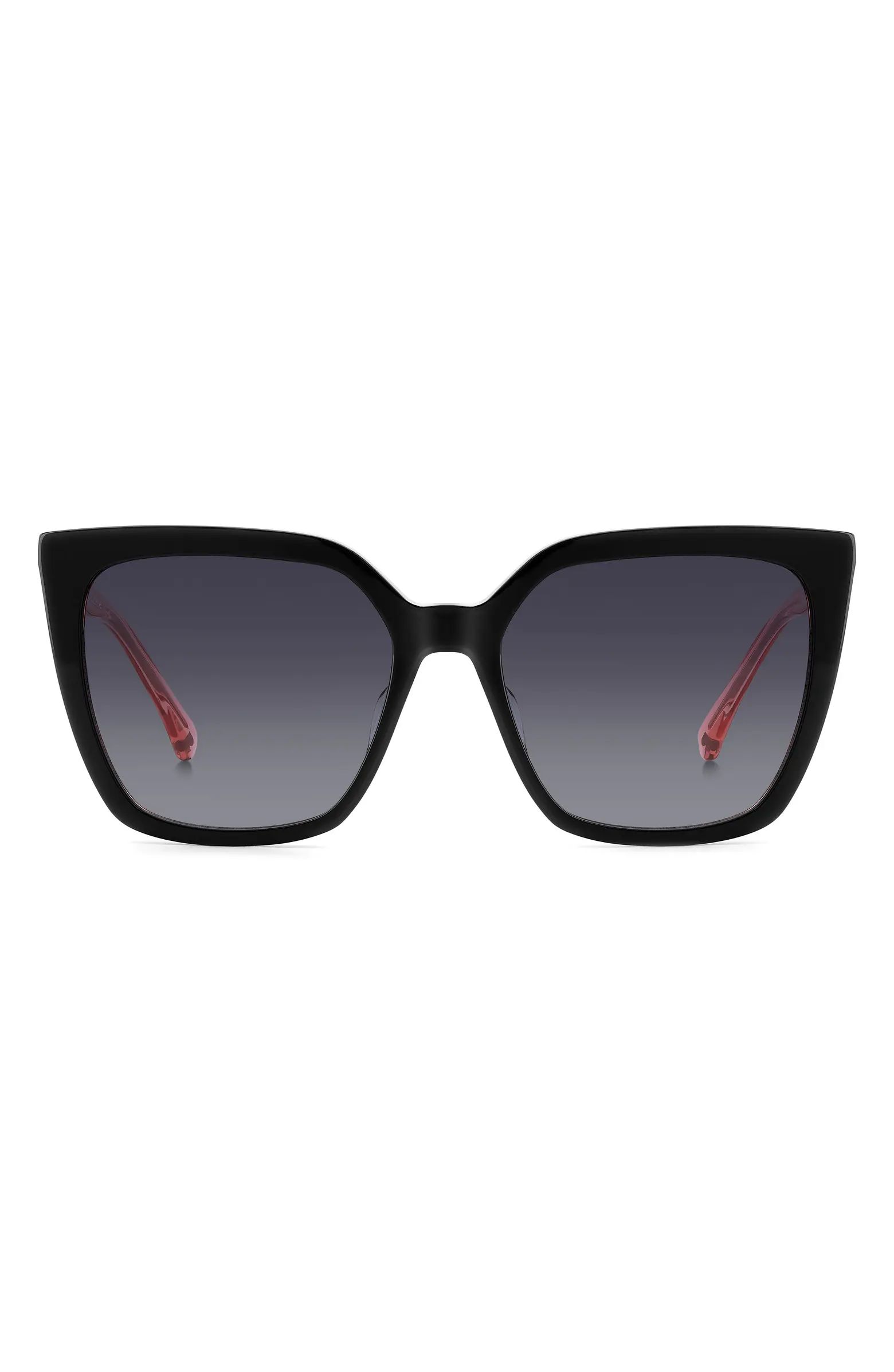 kate spade new york marlowe 55mm gradient square sunglasses | Nordstrom | Nordstrom