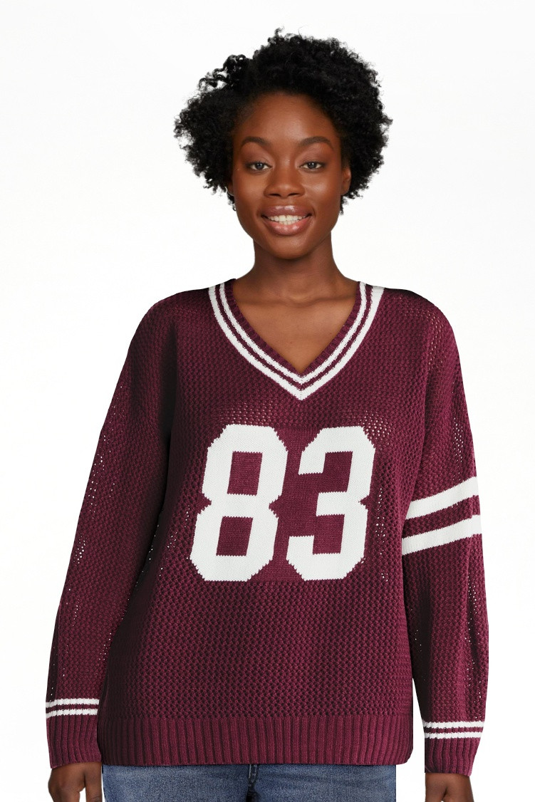 No Boundaries Jacquard Pullover, Women’s | Walmart (US)