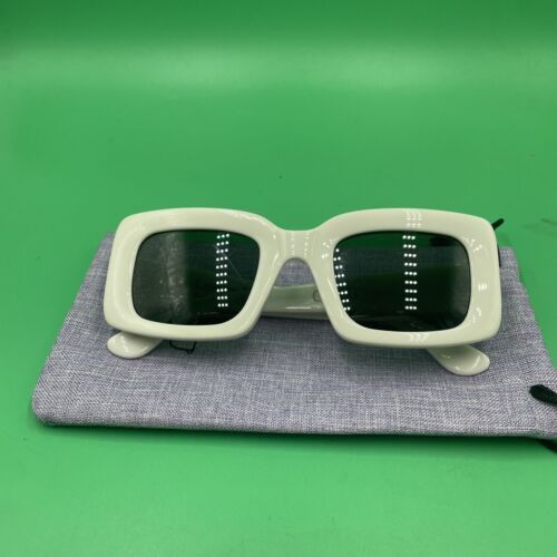 RAEN Luxury Wig Flatscreen Peroxide White  Sunglasses With Case Good Shape  | eBay | eBay US