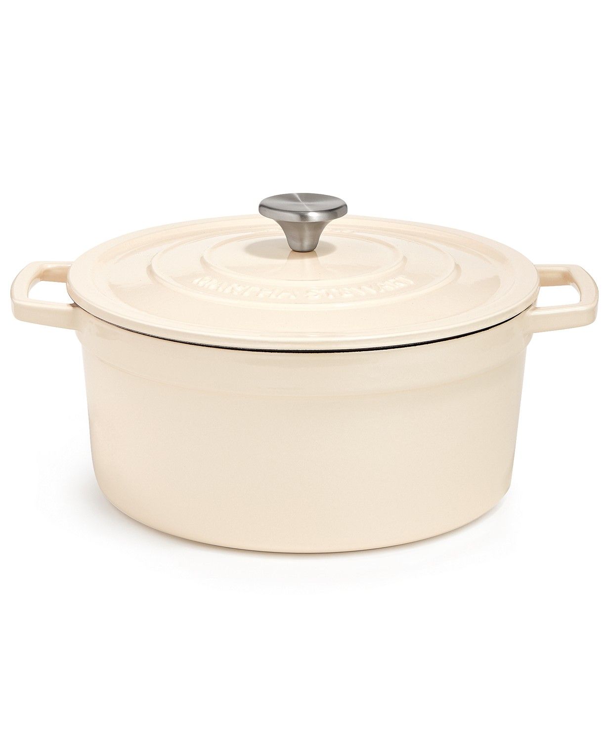 Enameled Cast Iron Round 6-Qt. Dutch Oven, Created for Macy's | Macys (US)