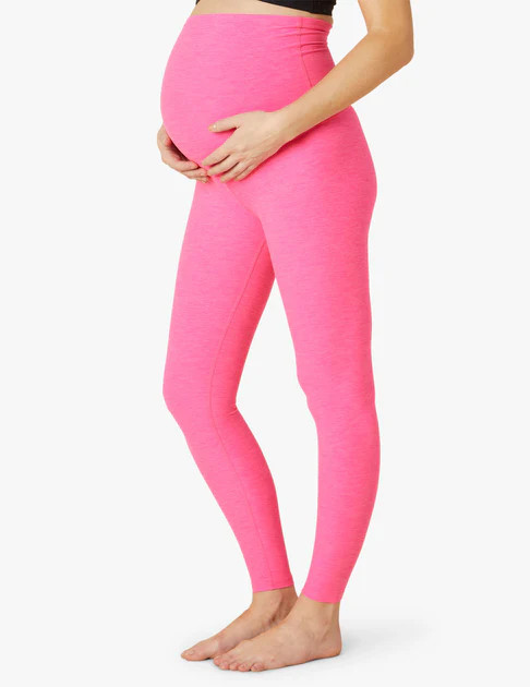 Spacedye Love the Bump Midi Maternity Legging | Beyond Yoga