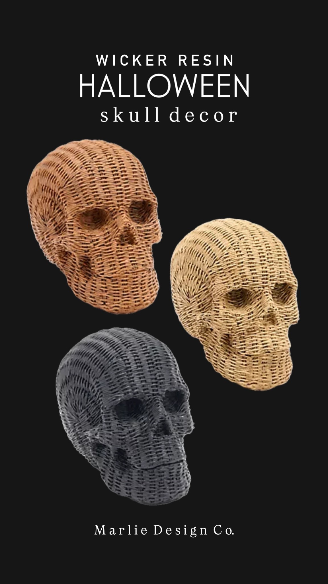 Halloween decor | spooky decor | elevated Halloween decor | aesthetic Halloween decor | wicker resin skull | woven skull decor | wicker skull decor | qvc

#LTKSeasonal #LTKFindsUnder50 #LTKautumn