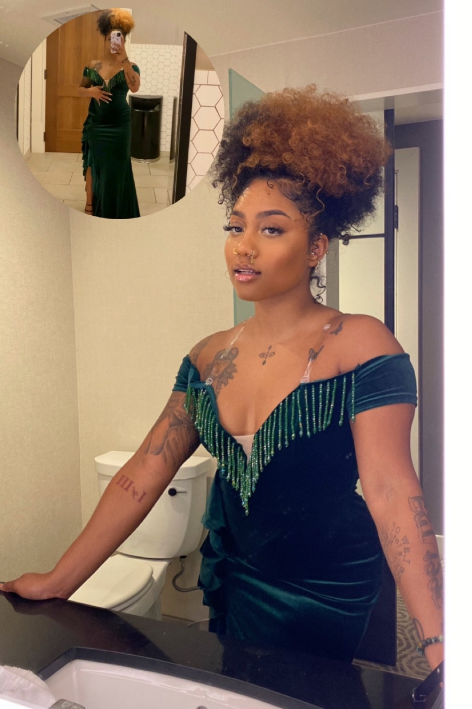 Green Holiday Dress for Christmas and NYE Parties 💚🎄🎆

#LTKHoliday #LTKunder100 #LTKSeasonal