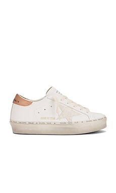 Golden Goose Hi Star Sneaker in White, Butter, & Bronze from Revolve.com | Revolve Clothing (Global)