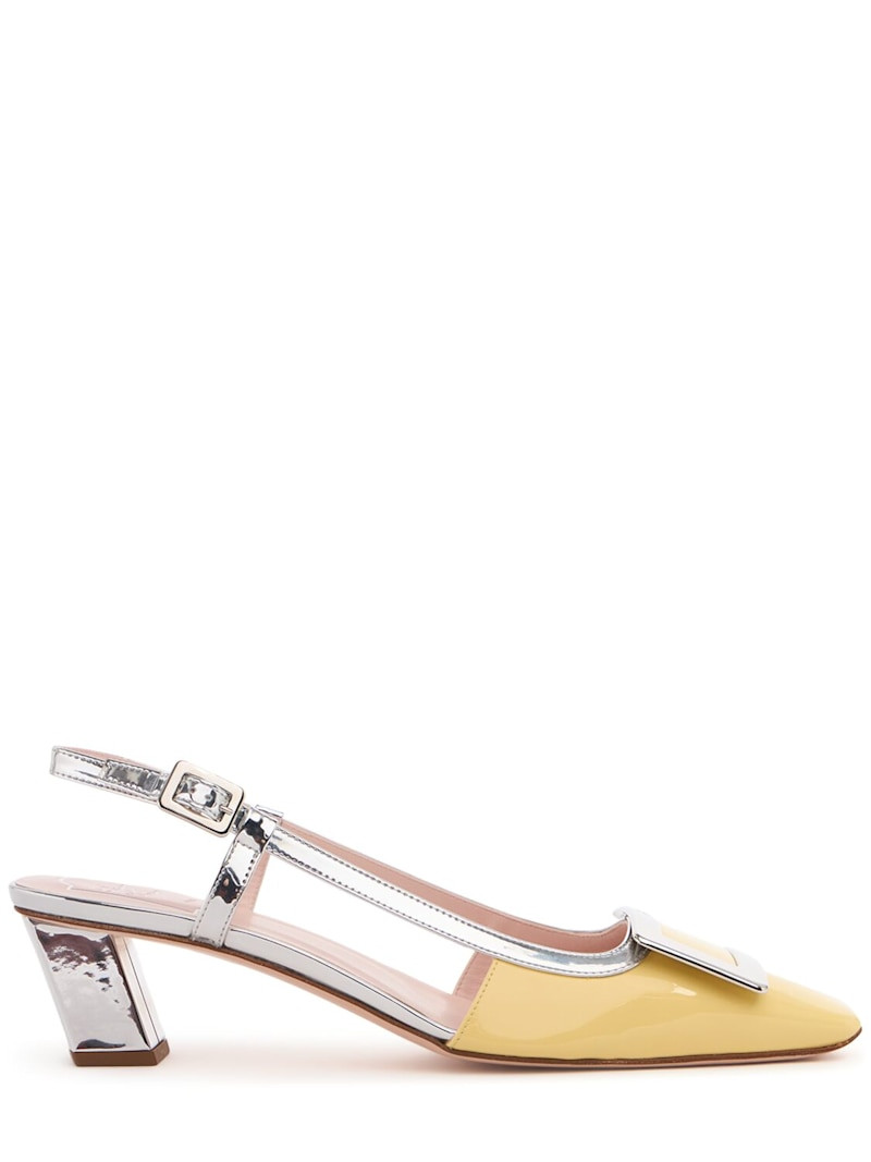 45mm Belle Vivier patent leather pumps | Luisaviaroma