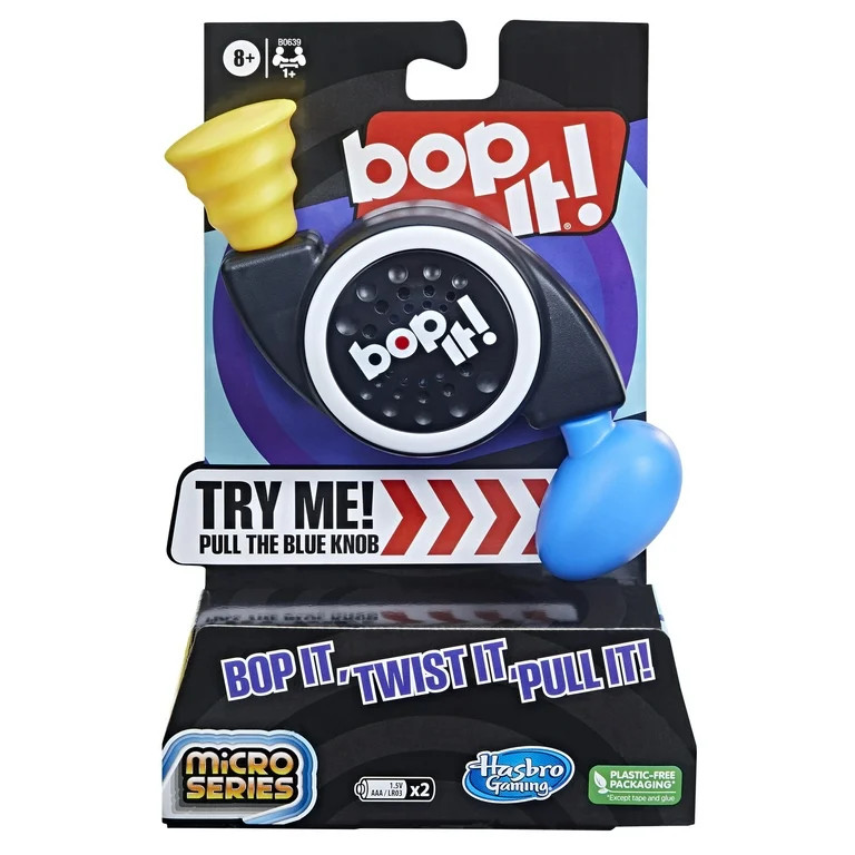 Bop It! Micro Series Electronic Game, Classic Bop It! Gameplay in a Compact Size, Non-Candy Easte... | Walmart (US)