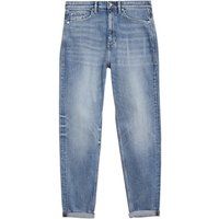 M&S Collection Tapered Fit Vintage Wash Stretch Jeans - 3031 - Blue Tint, Blue Tint | Marks & Spencer IE