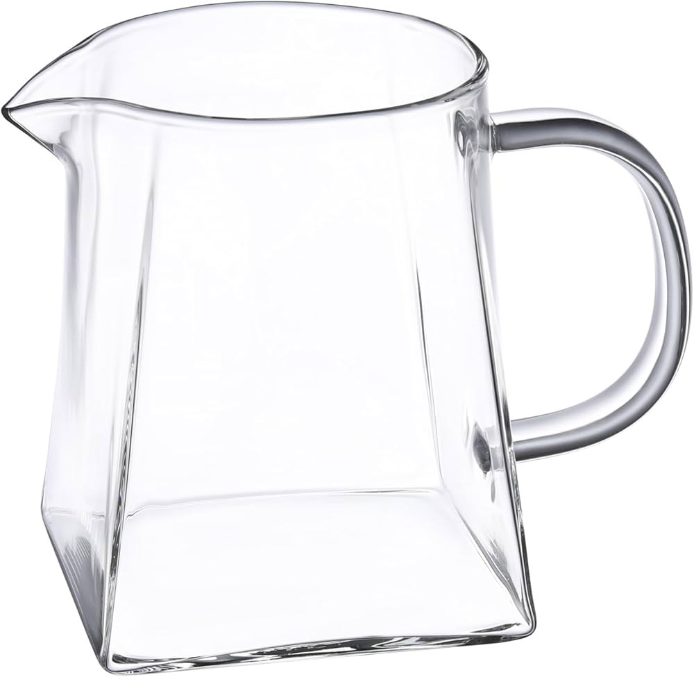 I-MART Small Glass Pitcher, Glass Milk Pitcher, Glass Creamer Pitcher, Glass Tea Pitcher (12 Ounc... | Amazon (US)