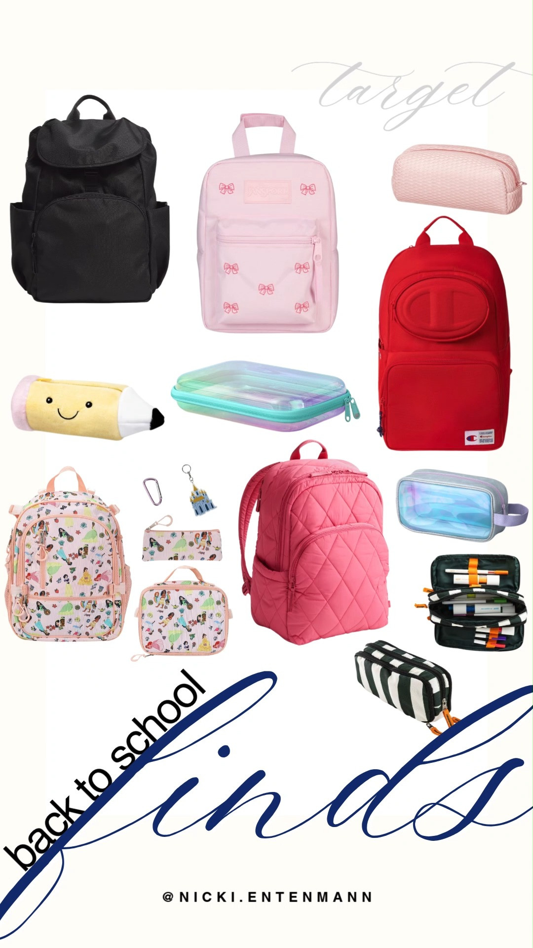Get ready for a stylish new school year with Target back to school finds featuring adorable backpacks, cute pencil cases, and matching pouch sets for trendy organization and everyday flair. #target #targetfinds #backtoschool #schoolsupplies #backpacks #pencilcase #schoolshopping #targetshopping #stationery #momlife 🎒✏️✨ 

 #LTKmomlife #LTKSaleAlert #LTKTravel