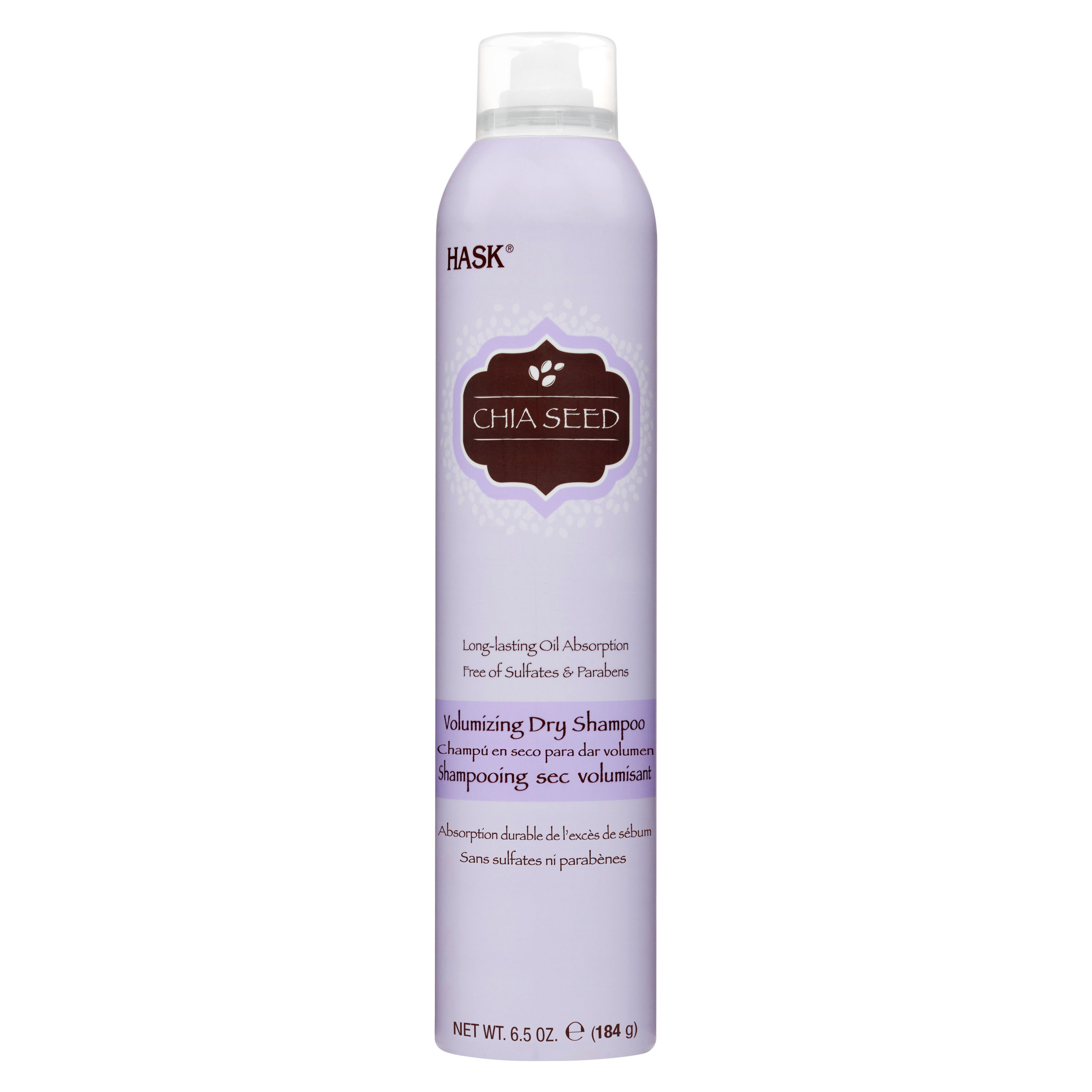 HASK Volumizing Dry Shampoo Sulfate Free Chia Seed and herbaceous scent, 6.5 oz | Walmart (US)