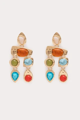Multi Stone Earrings | Petit Moments