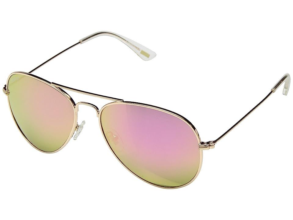 DIFF Eyewear Cruz (Gold/Pink) Fashion Sunglasses | Zappos