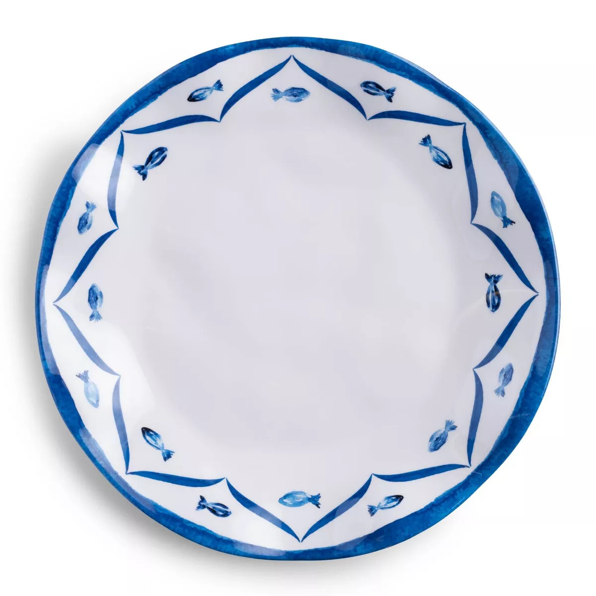 Q Home | Sardinia 10.5" Melamine Dinner Plate, Set of 4 | Target
