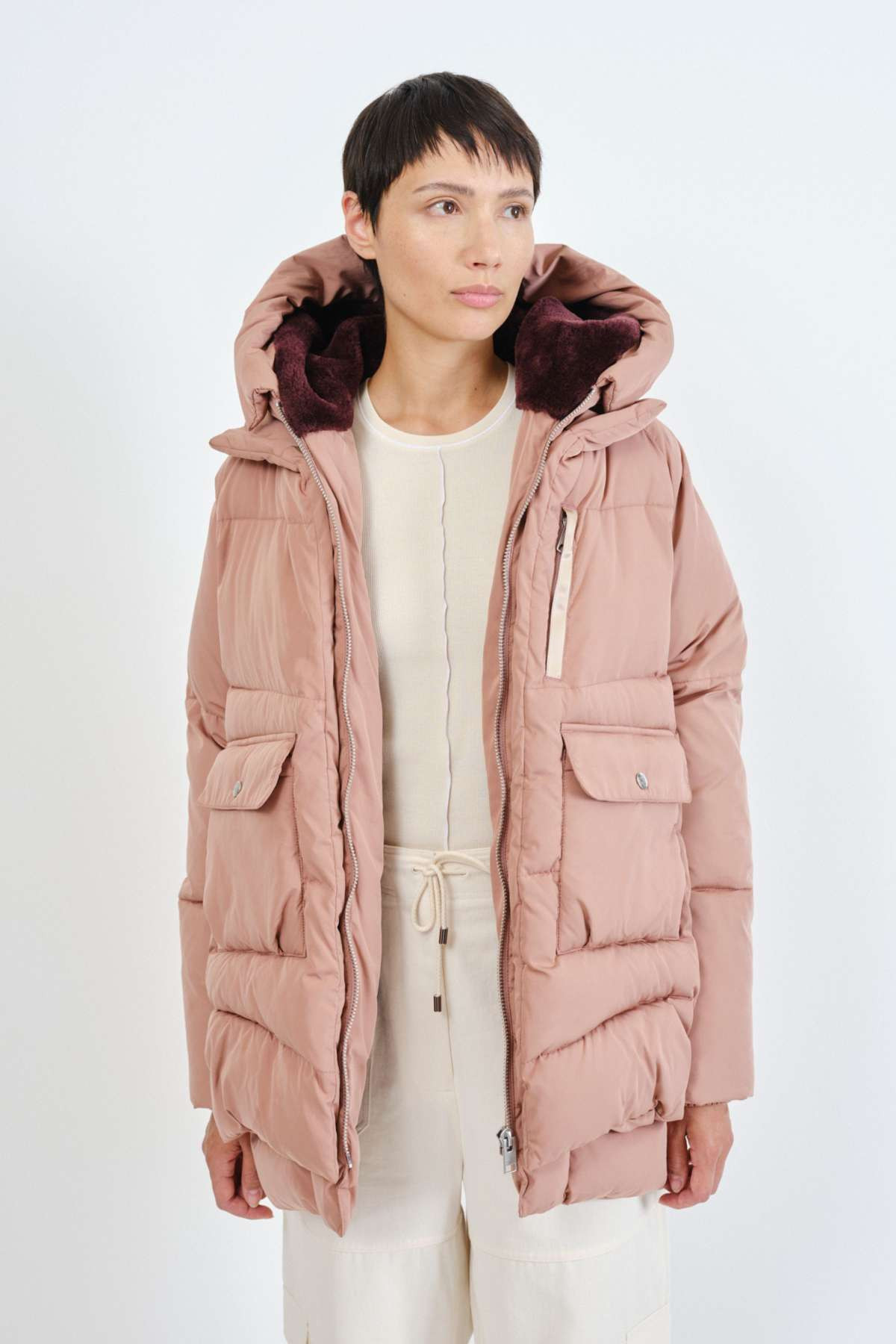 Pufferjacke Lyndon Water Column | LOVECO 