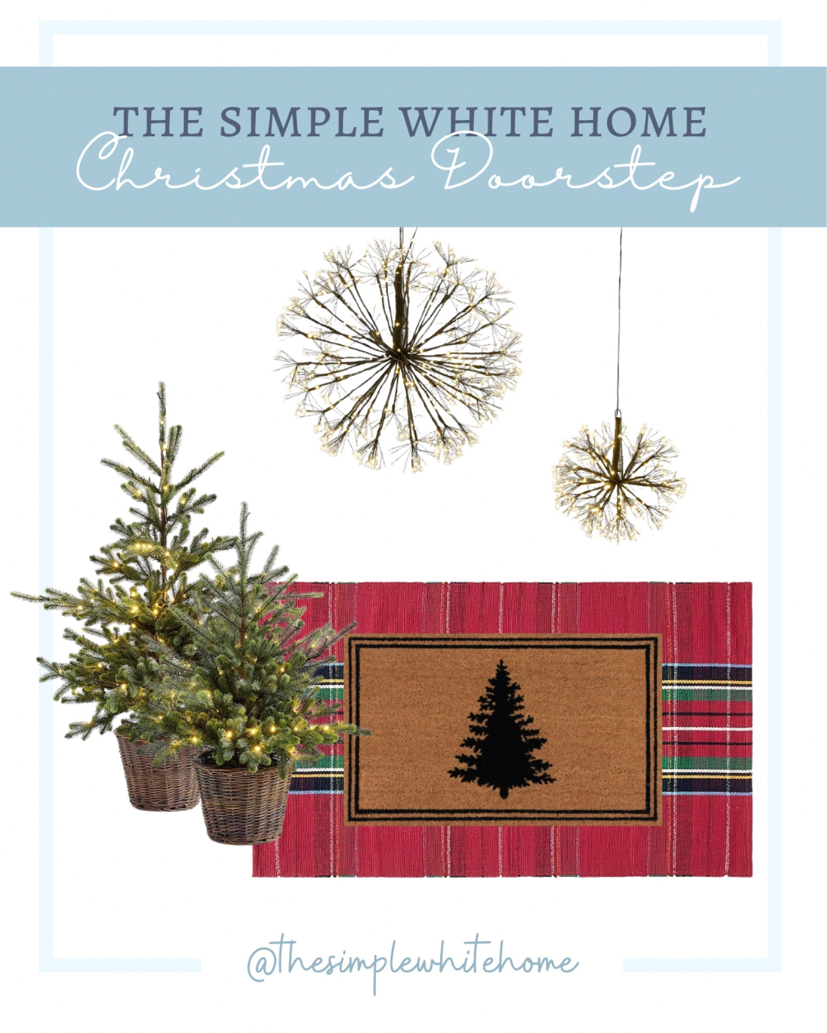 Holiday/Christmas front porch decor. 


#LTKSeasonal #LTKHome #LTKHoliday