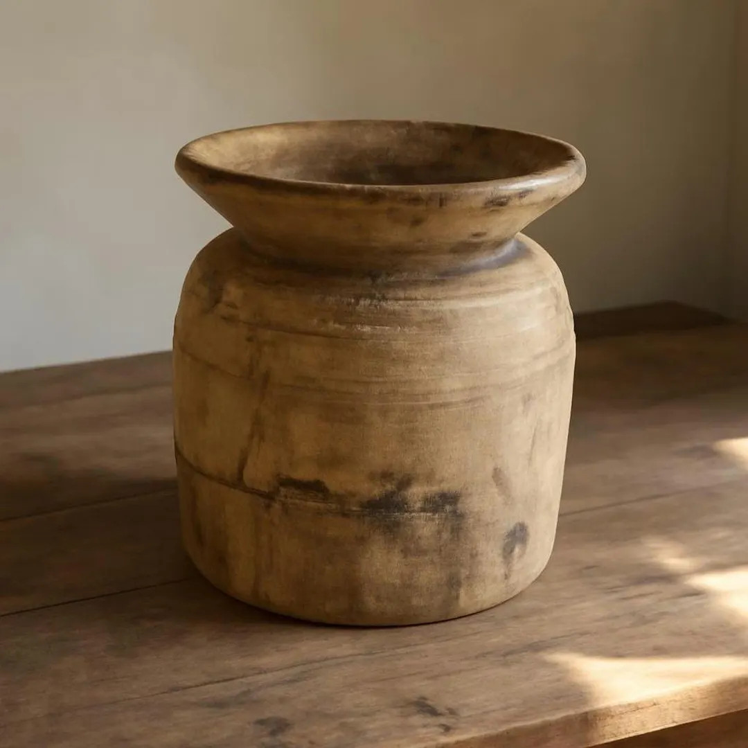 Hand-Carved Wooden Pot: Medieval Game of Thrones Castlecore Decor | Etsy (US)