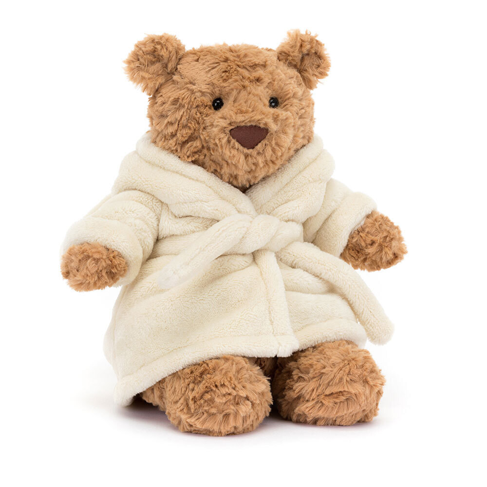 Bartholomew Bear \u2018Bathrobe\u2019 | Jellycat US