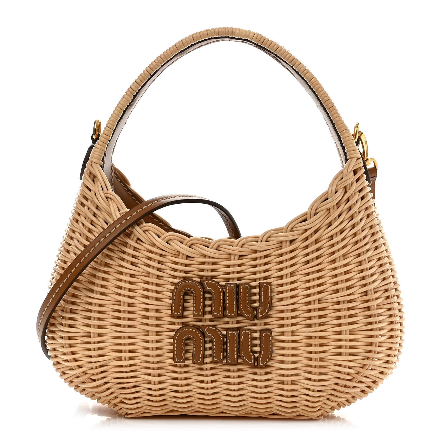 Wicker Wander Hobo Tan | FASHIONPHILE (US)