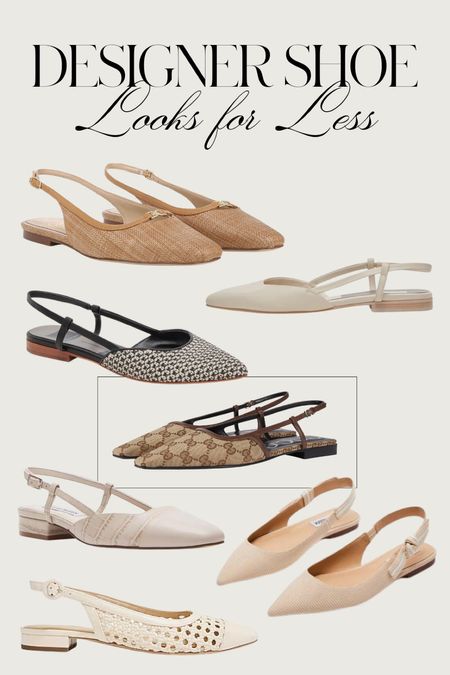 Designer Shoe Looks for Less - Gucci Slingback Flat! #kathleenpost #designershoe #lookforless

#LTKstyletip #LTKshoecrush #LTKSeasonal