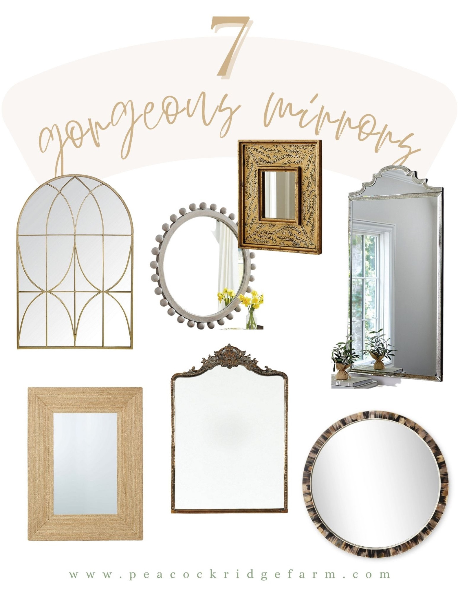 Create stunning reflected light in any area of your home. 

#LTKGiftGuide #LTKhome #LTKSeasonal