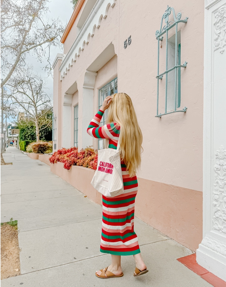 Striped dress from Sézane 🍓

#LTKfindsunder100 #LTKstyletip #LTKFestival