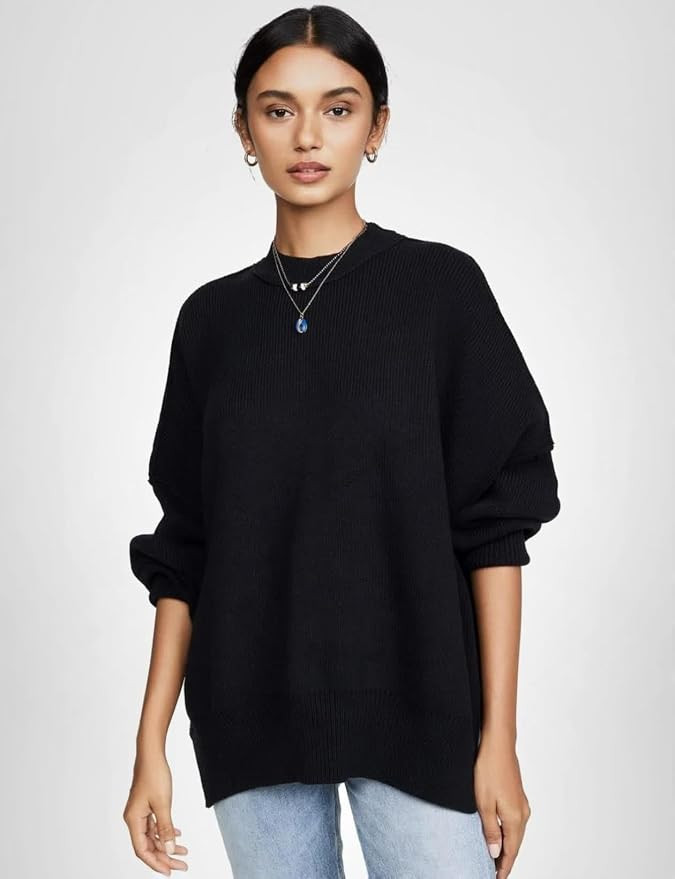 Free People Women's Easy Street Tunic Sweater | Amazon (US)