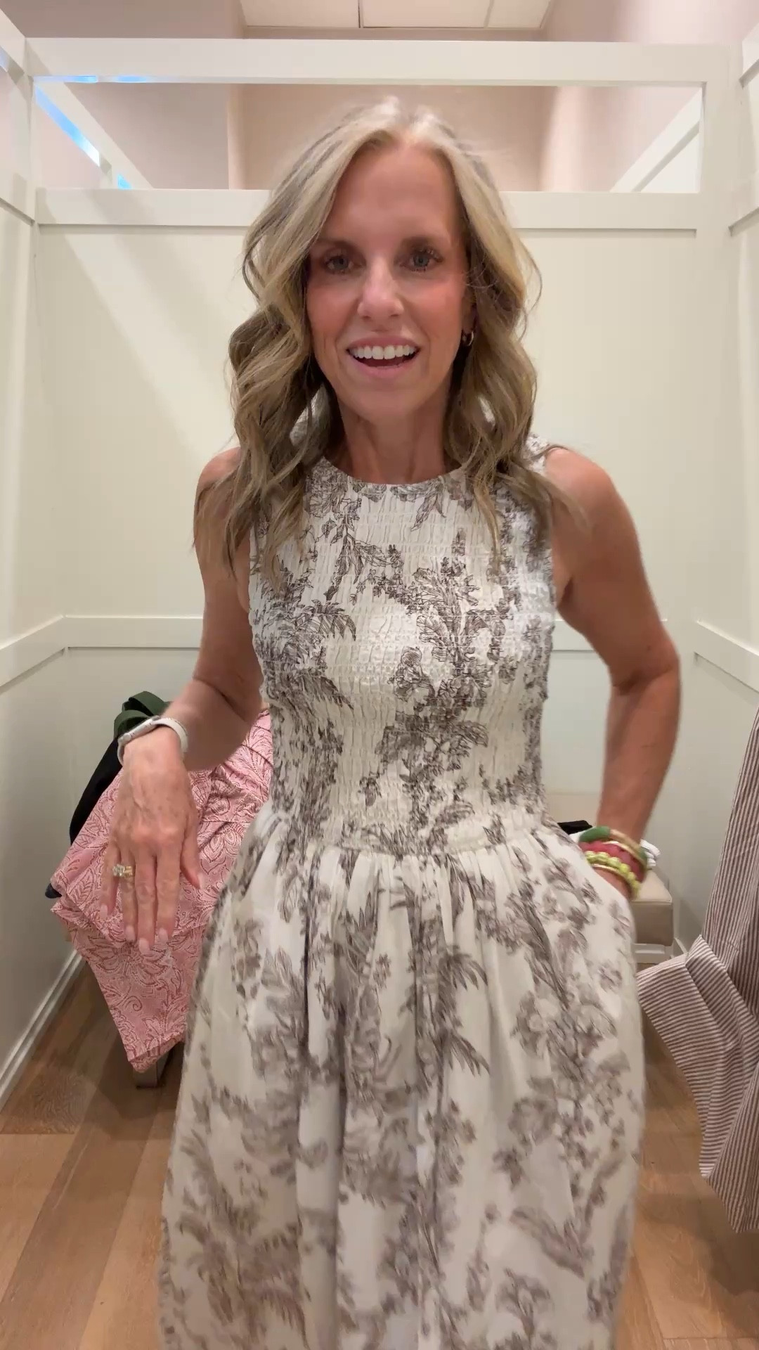 This dress is darling!!!! Wearing XS/2 
Cute for showers, church and luncheons  

#LTKSaleAlert #LTKootd #LTKOver40