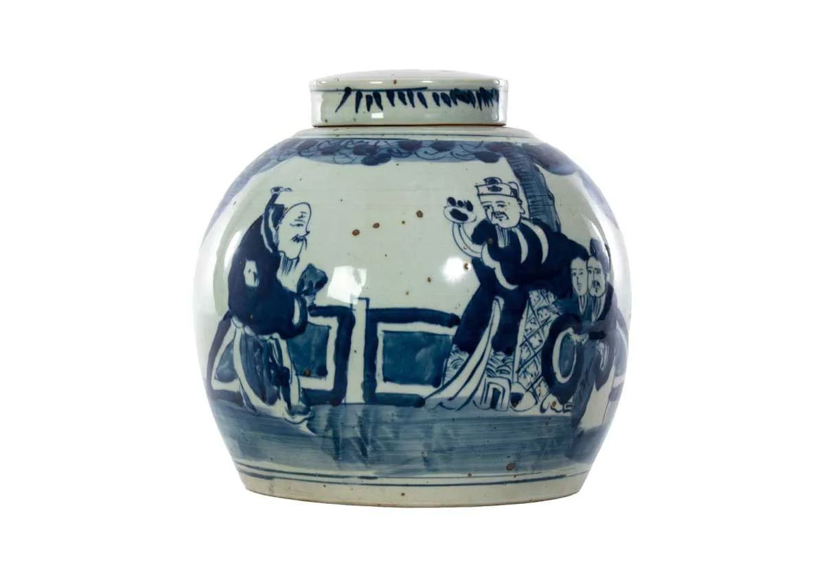 ENCHANTED FIGURES TEMPLE JAR | Alice Lane Home Collection