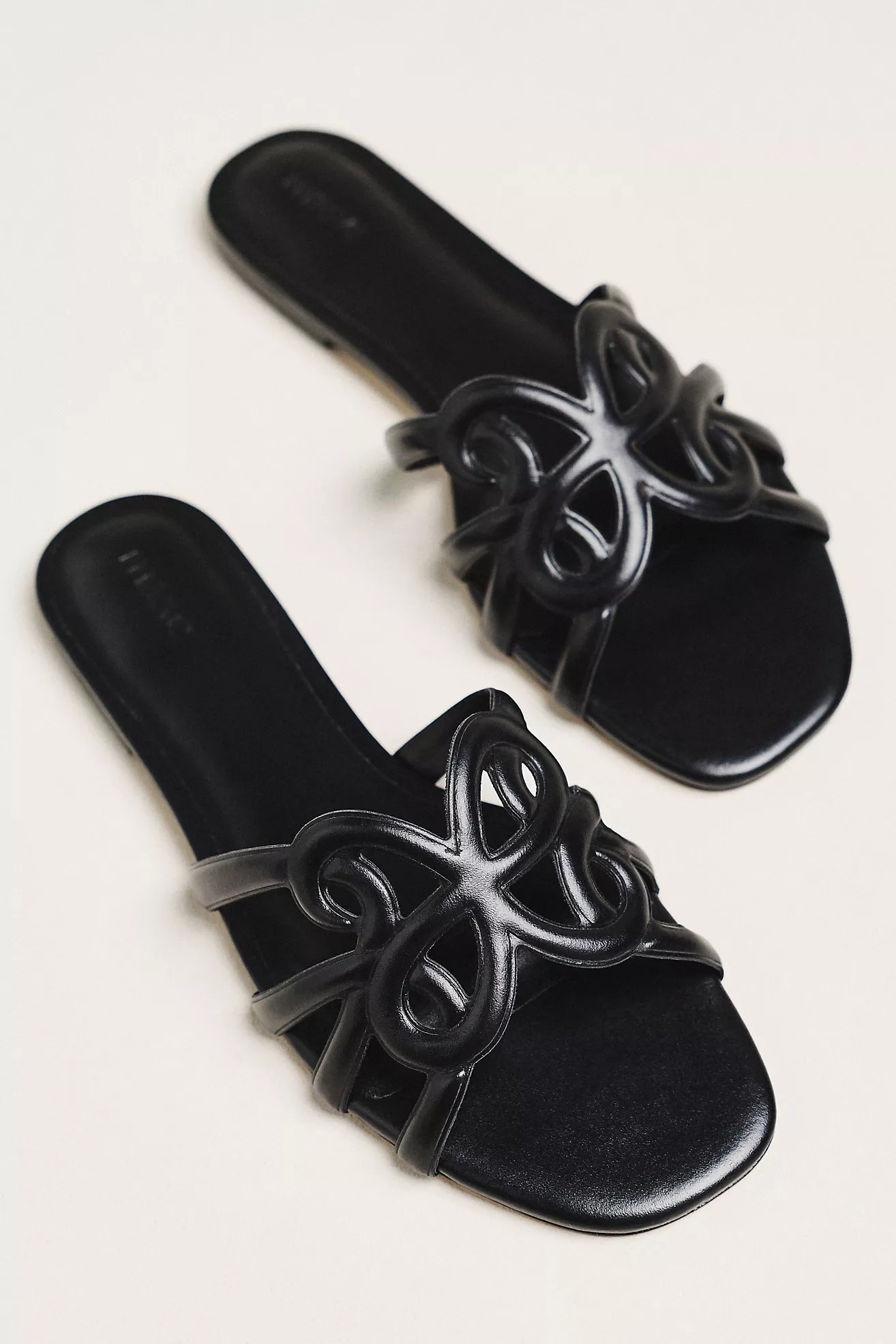 Maeve Logo Slide Sandals | Anthropologie (US)