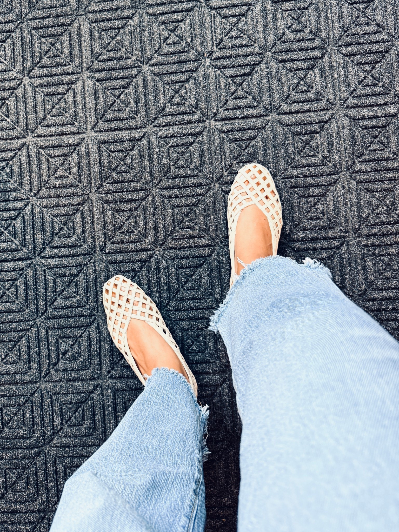 These braided ballet flats are fully stocked in 5 diff colors & $30. Love them so much I think I need another color….

#LTKootd #LTKWorkwear #LTKOver40