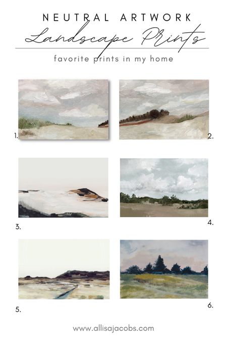 I love these beautiful landscape art prints that I style in my own home decor. These neutral prints from Juniper Print Shop make a perfect statement piece or layered with other prints. The neutral shades make them easy to incorporate into almost any space, like living rooms, bedrooms, shelf decor, and offices. 


#liketkit 

#liketkit #LTKFind #LTKhome
