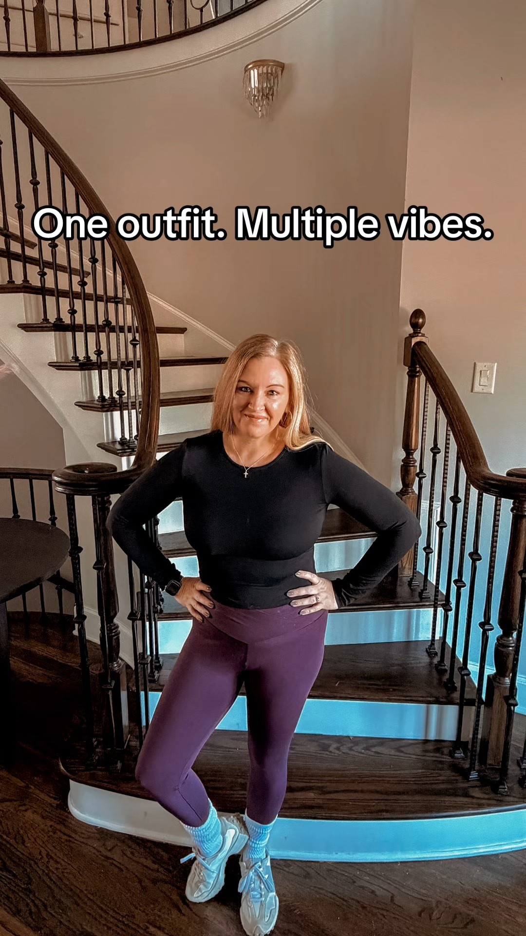 A simple everyday outfit styled four different ways using the same core pieces from CRZ Yoga, @Aerie Offline, and New Balance. Easy layers like a puff vest and Adidas hat make this an outfit you can mix, repeat, and wear on rotation.

I’m wearing a medium in the top and a large in the leggings for reference.

#EverydayOutfit #AthleisureStyle
#CasualWear #OutfitInspo #WorkoutToWeekend#LTKFindsUnder50

#LTKootd #LTKMidsize