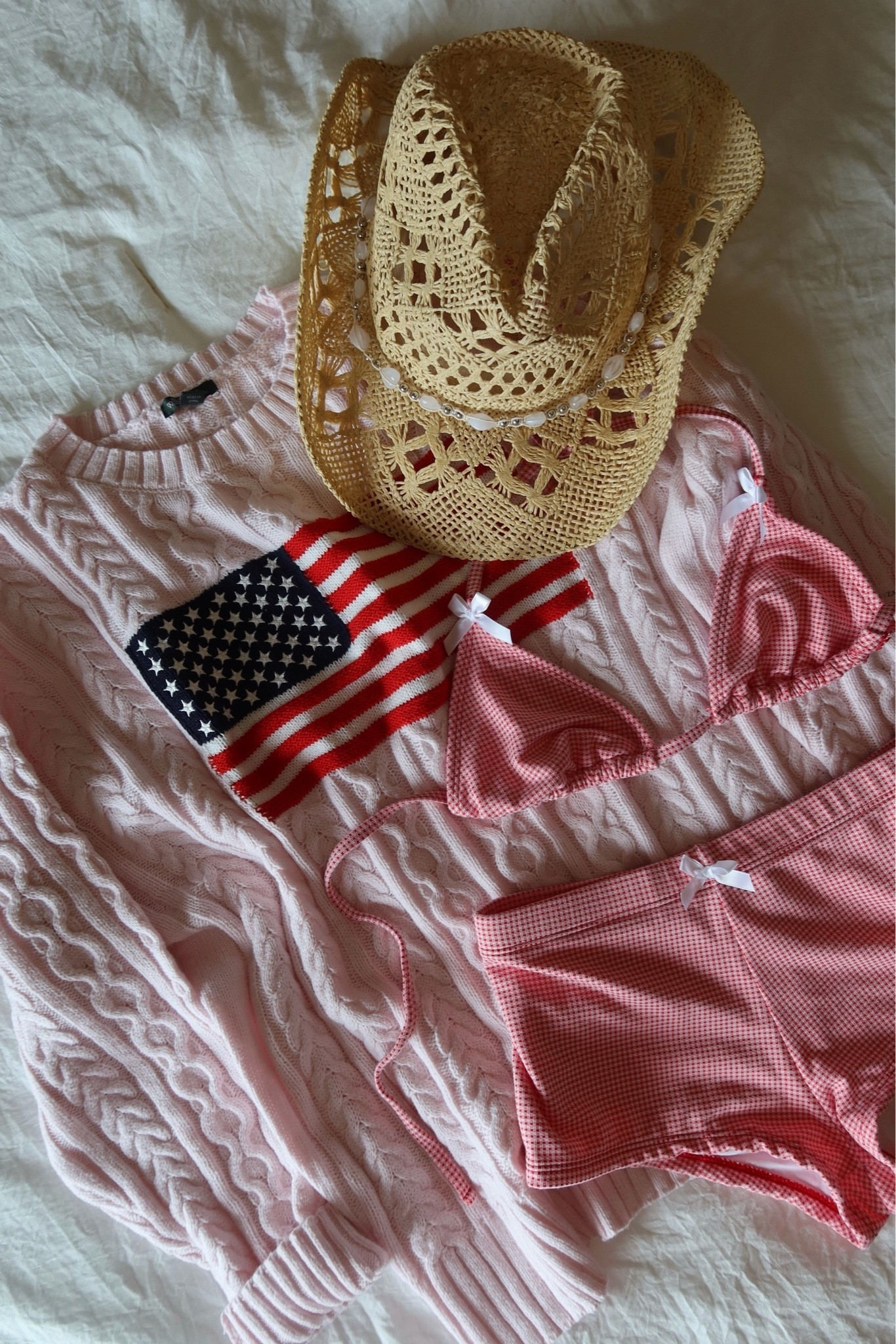 My 4th of July outfit!! 🇺🇸🎀

#LTKootd #LTKSwim #LTKSeasonal