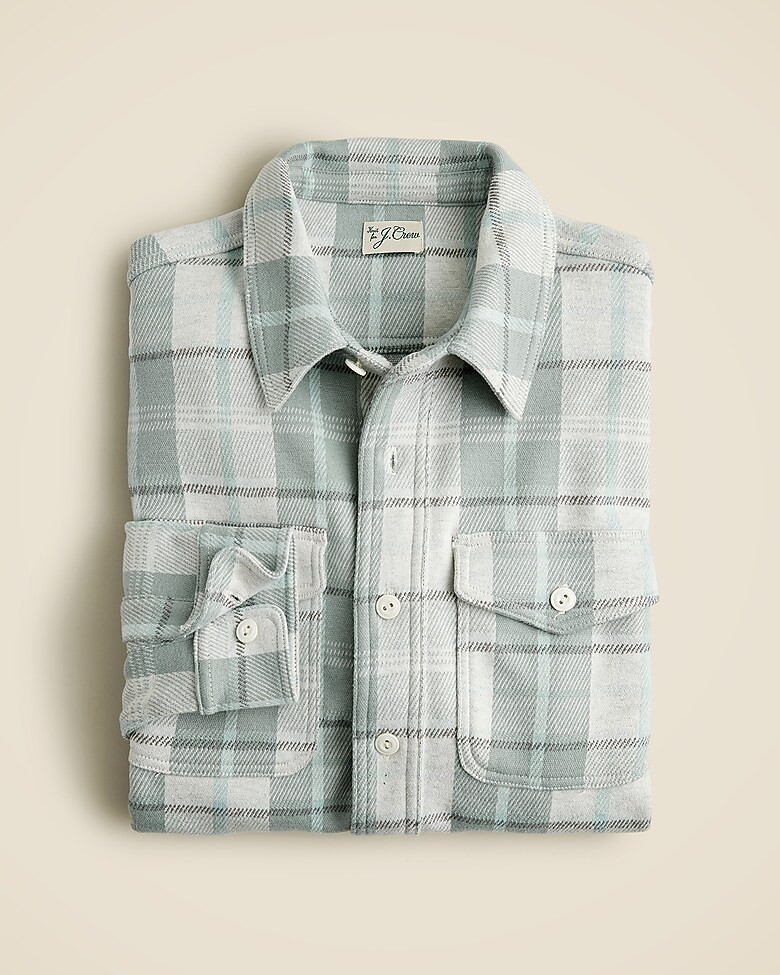 newSeaboard soft-knit shirt in plaid$98.00Jackson Ivory GreySelect A SizeSize & Fit InformationVi... | J. Crew US