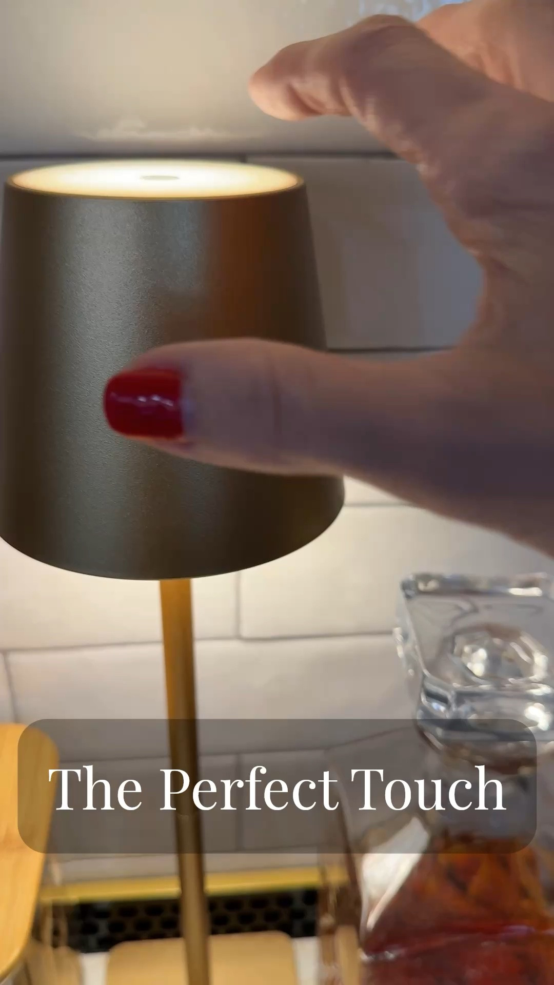 I love this little rechargeable lamp!

#LTKHome