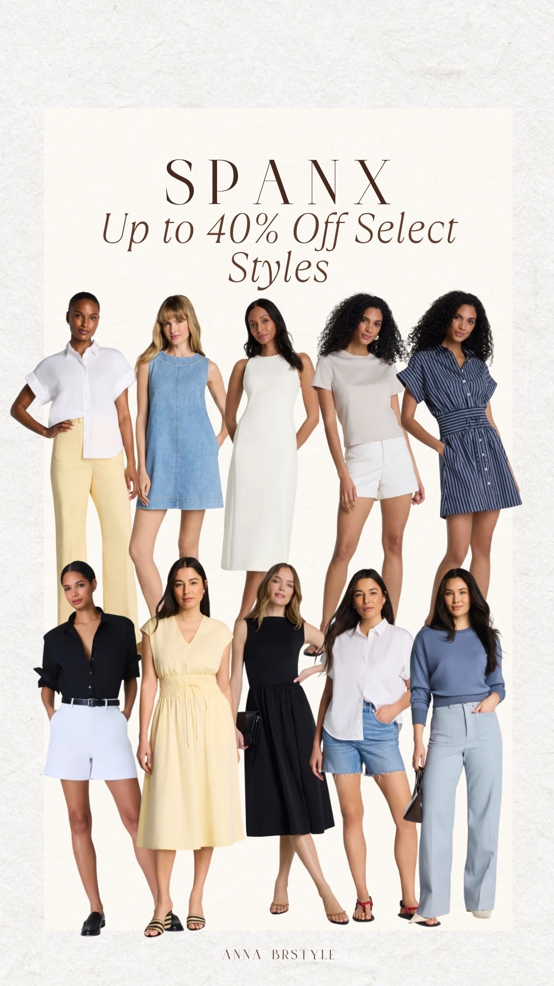 Spanx up to 40% off select styles.

#LTKMothersDay #LTKSaleAlert #LTKWorkwear