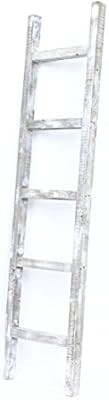 BarnwoodUSA Rustic Farmhouse Decorative Ladder - Our 5 ft Ladder can be Mounted Horizontally or V... | Amazon (US)