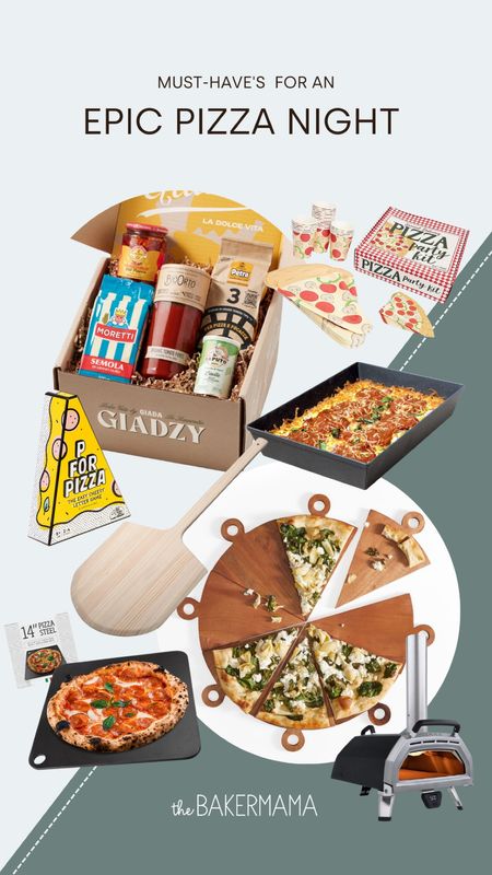 Our favorite pizza oven, peels, slicer, pans, games and more to host an Epic Pizza Night 🍕🎉

Ooni | Pizza Peel | Pizza Steel | Pizza Party

#LTKparties
