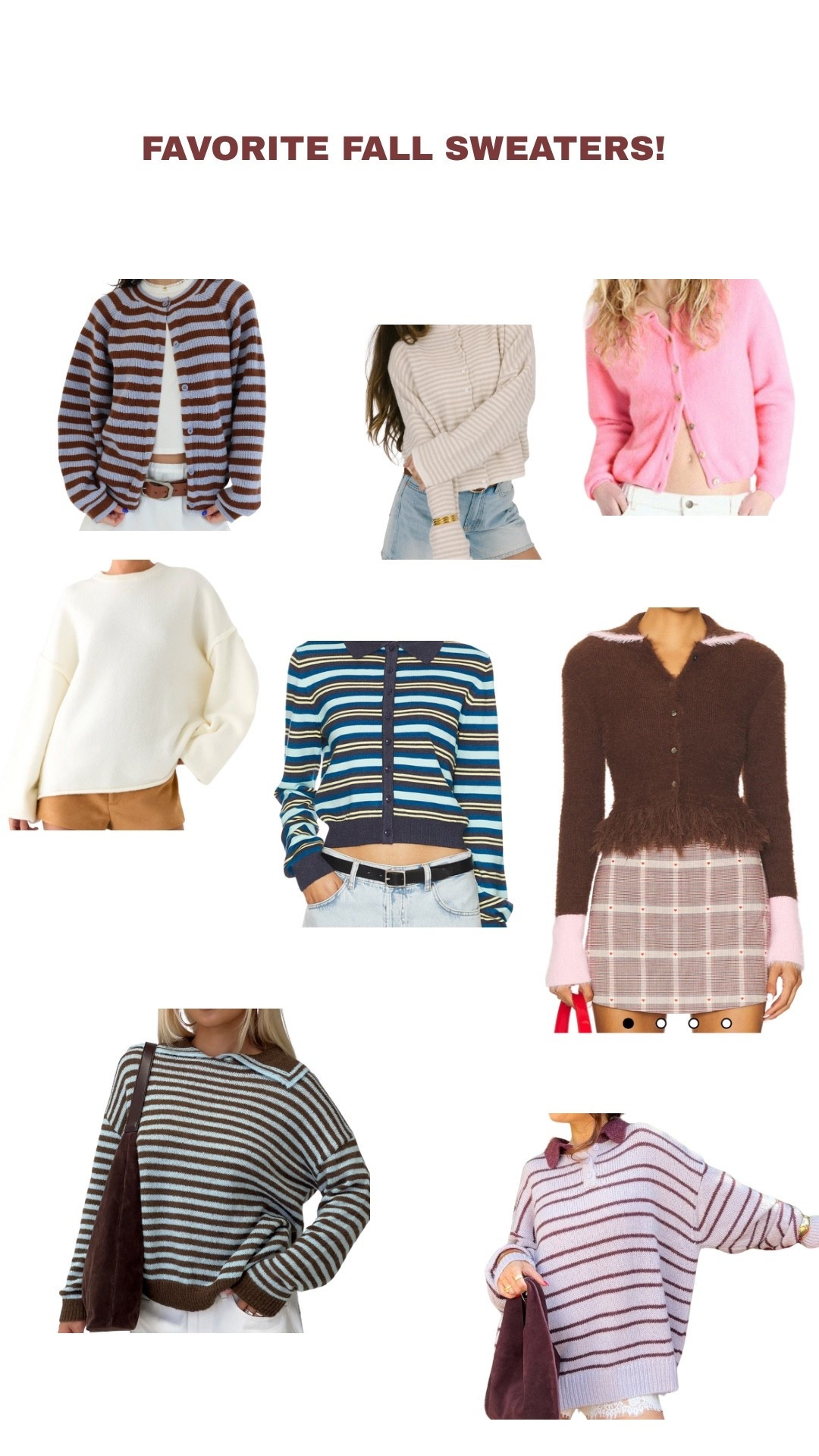 fall sweater rotation 

#LTKSeasonal #LTKStyleTip