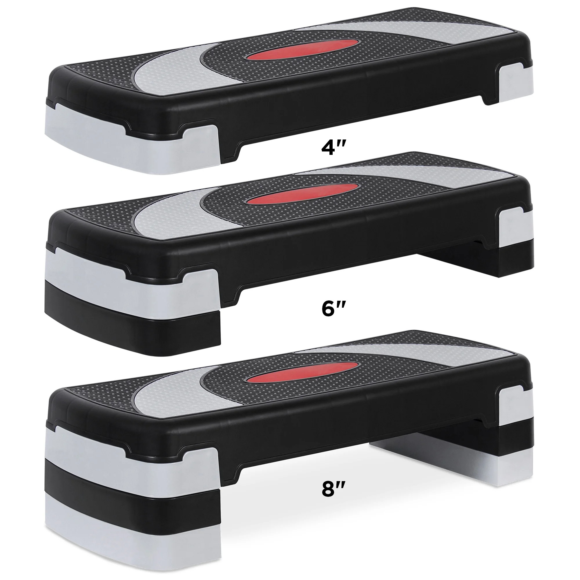 Best Choice Products 30in Height-Adjustable Aerobic Step Platform Exercise Accessory w/ 3 Levels,... | Walmart (US)