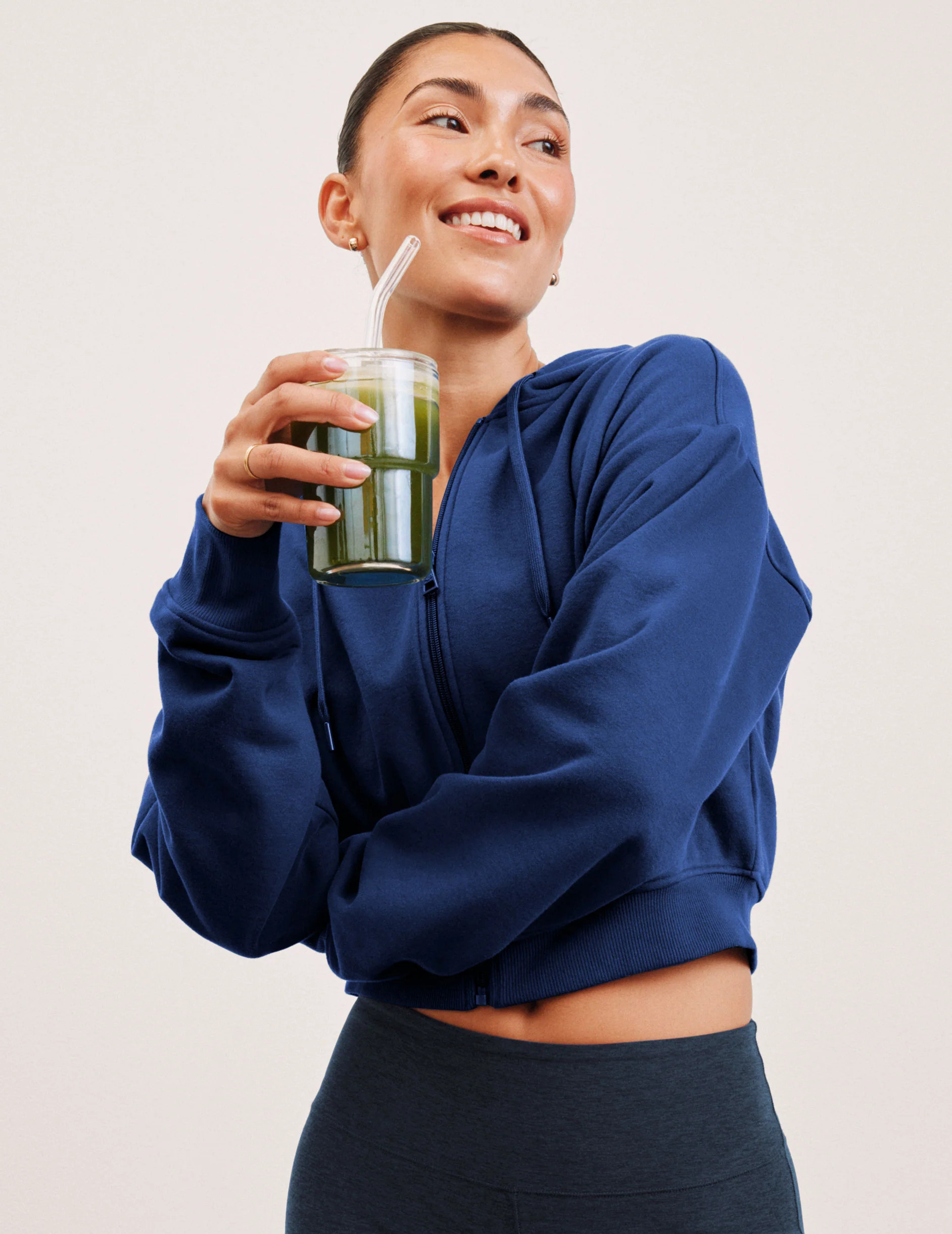 LuxeFleece Zip Up Hoodie | Beyond Yoga | Beyond Yoga