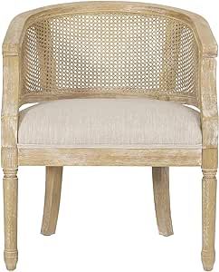 Christopher Knight Home Steinaker Accent Chair, Beige + Natural | Amazon (US)