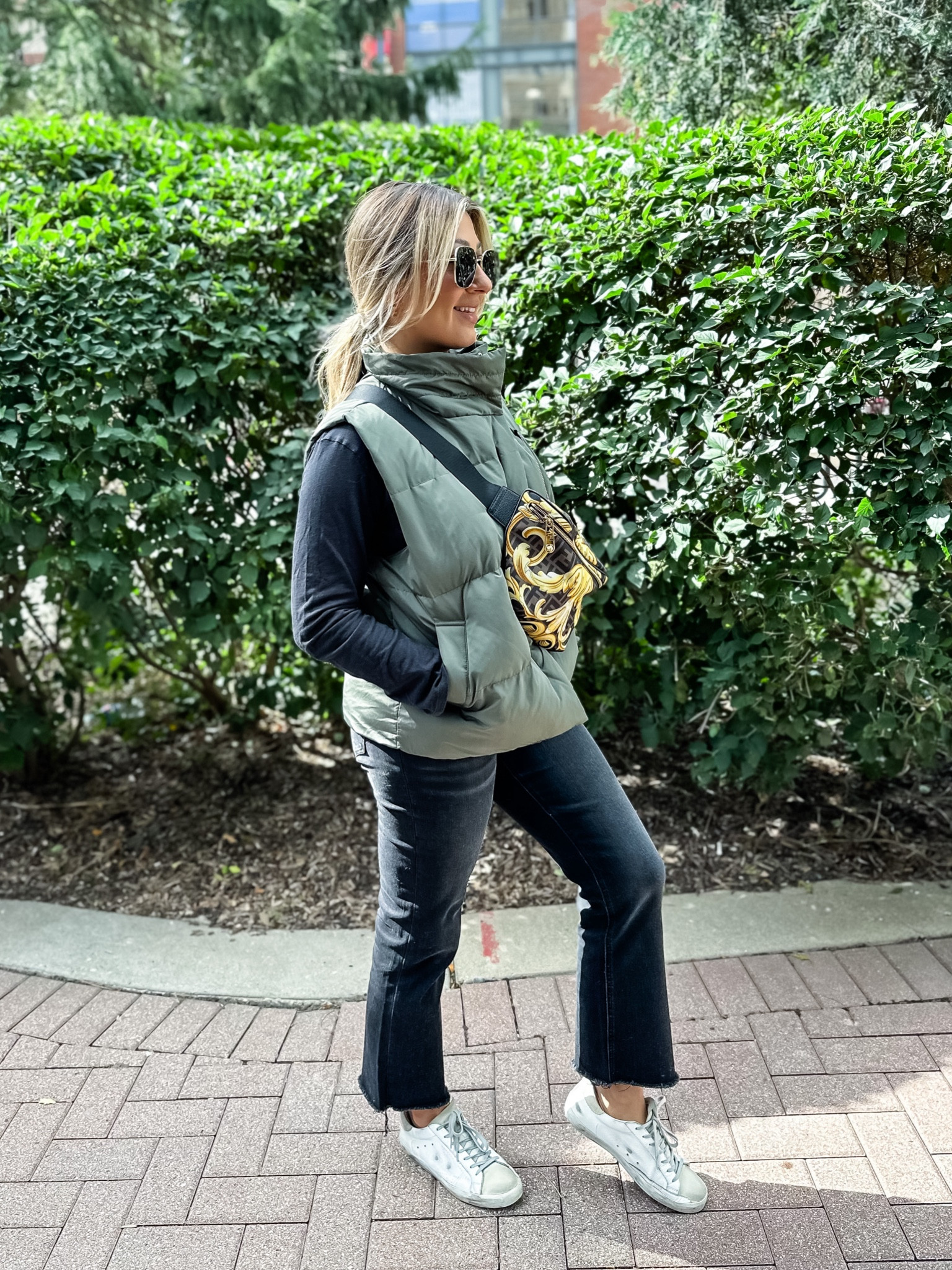 My favorite kind of outfit for errands or just being out and about 
• Size down in vest 
• Jeans are tts
• Use code: mbrauns20 for 20% off on VICI

#LTKfindsunder100