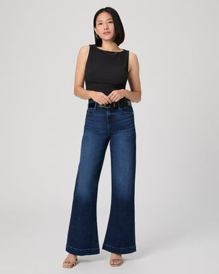 Leenah Petite Wide Leg Jean - Praline | Paige